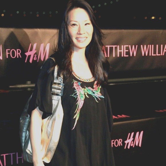 MATTHEW WILLIAMSON H&M NEW NWT $199 SZ 6 S SMALL BLACK SILK EMBROIDERED DRESS - Picture 14 of 15